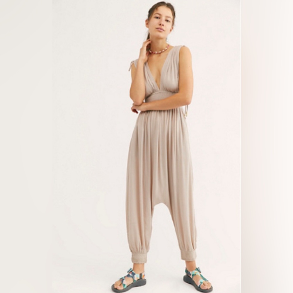 Free People Waiting for the Sun Jumpsuit